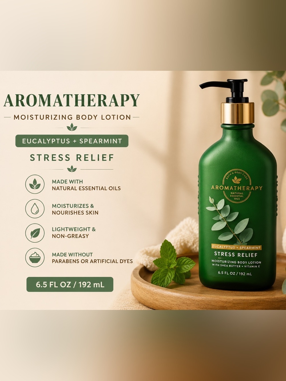 Bath & body works Aromatherapy stress relief lotion
